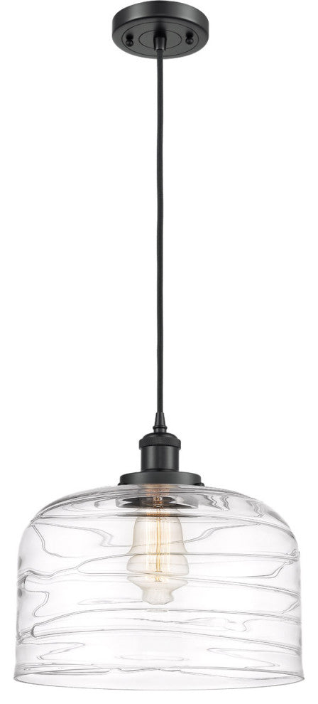 Innovations 916-1P-BK-G713-L-LED X-1 Light Mini Pendant, Matte Black