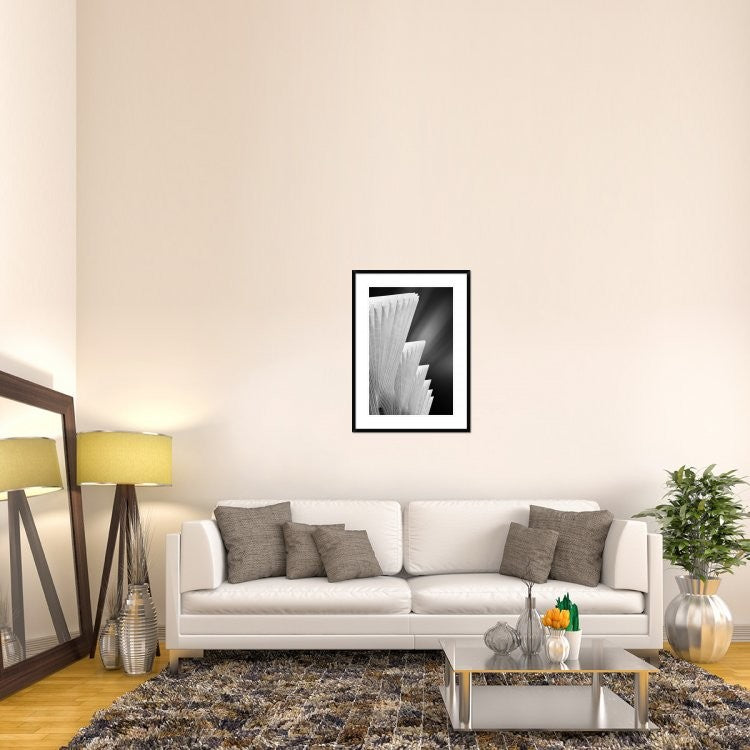 "Ivory Gates" Framed Digital Print by Michiel Hageman, 27x38"