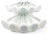 HardwareXsupply Seal N Soft 2" Nylon Garage Door Roller, 10 Pack