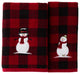SKL Home Woodland Winter Bath Towel, Red