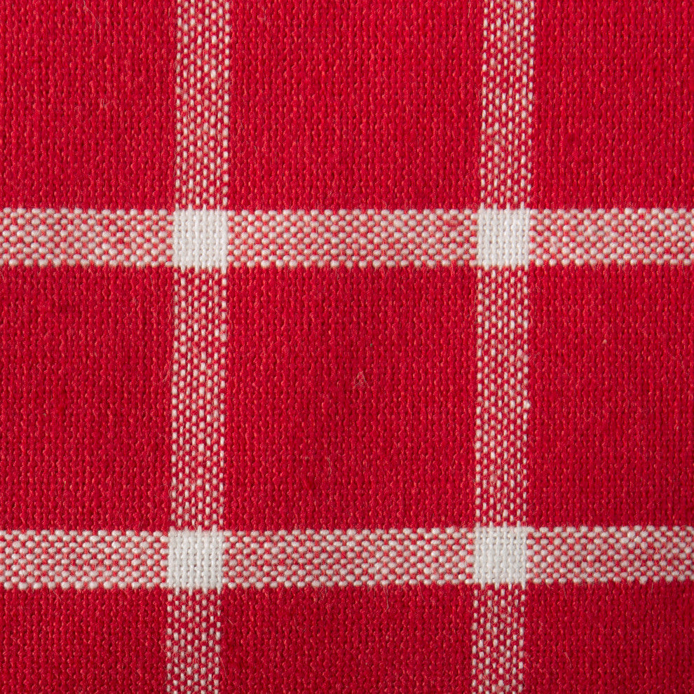 DII Holly Berry Plaid Napkin, Set of 6