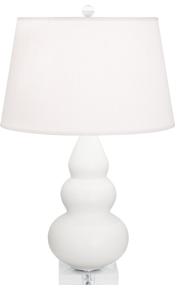 Robert Abbey RA-MLY33 1-Light Accent Lamp, Small Triple Gourd