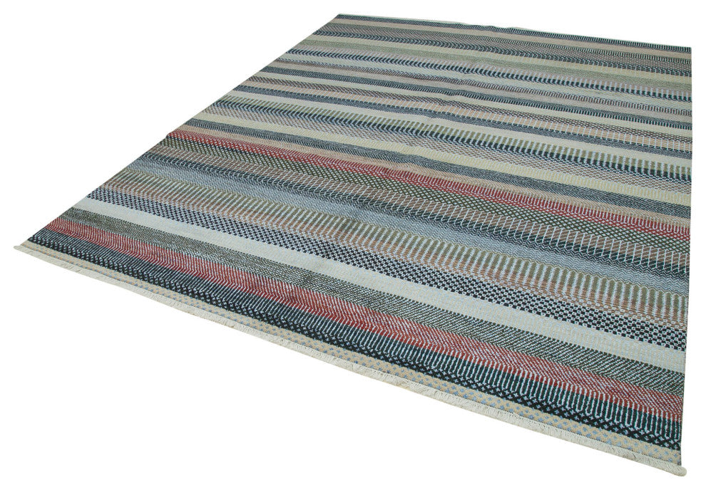 Rug N Carpet - Handmade Unique 7' 11'' x 9' 10'' Moroccan Area Rug