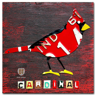 "Indiana Cardinal" Canvas Art by Design Turnpike
