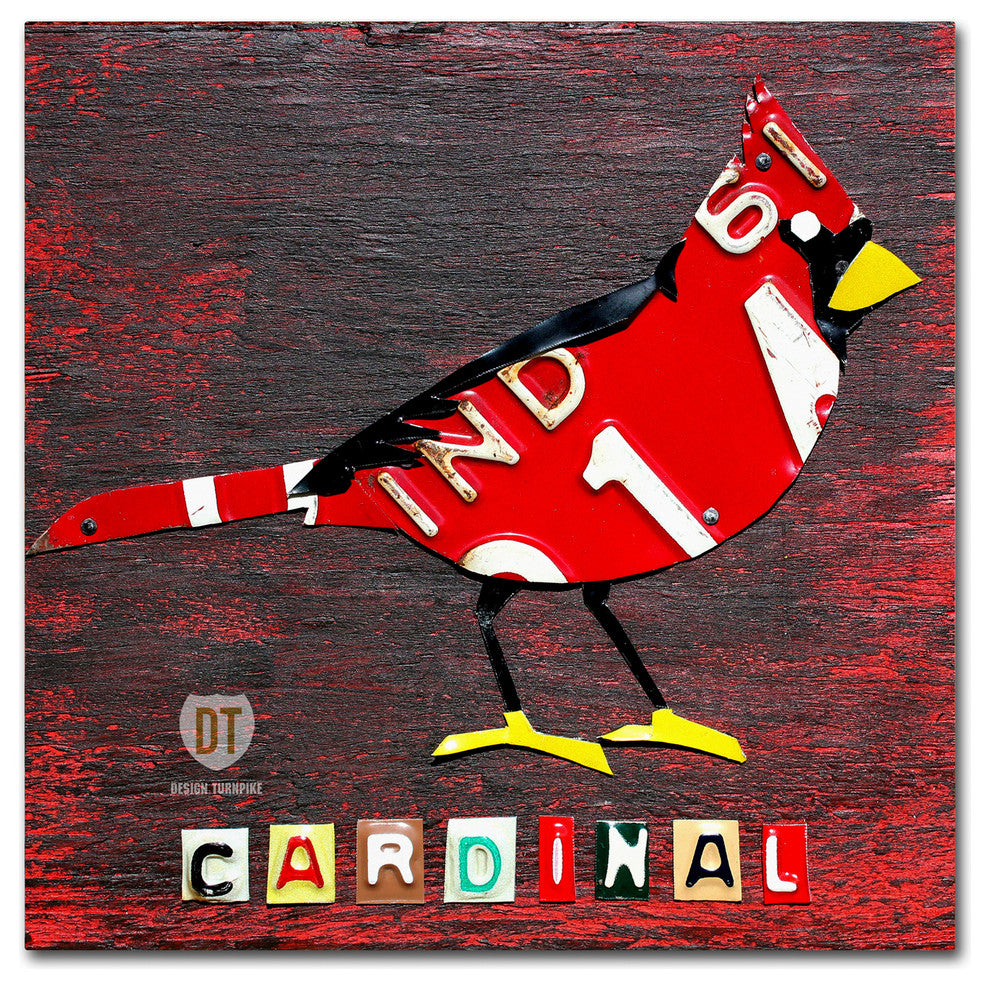 "Indiana Cardinal" Canvas Art by Design Turnpike