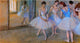 Edgar Degas Dancers in the Studio, 15"x30" Wall Decal