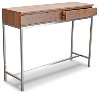 Soho Small Console Table, Walnut