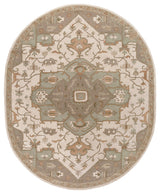 Caesar Area Rug, 6''x9'' Oval