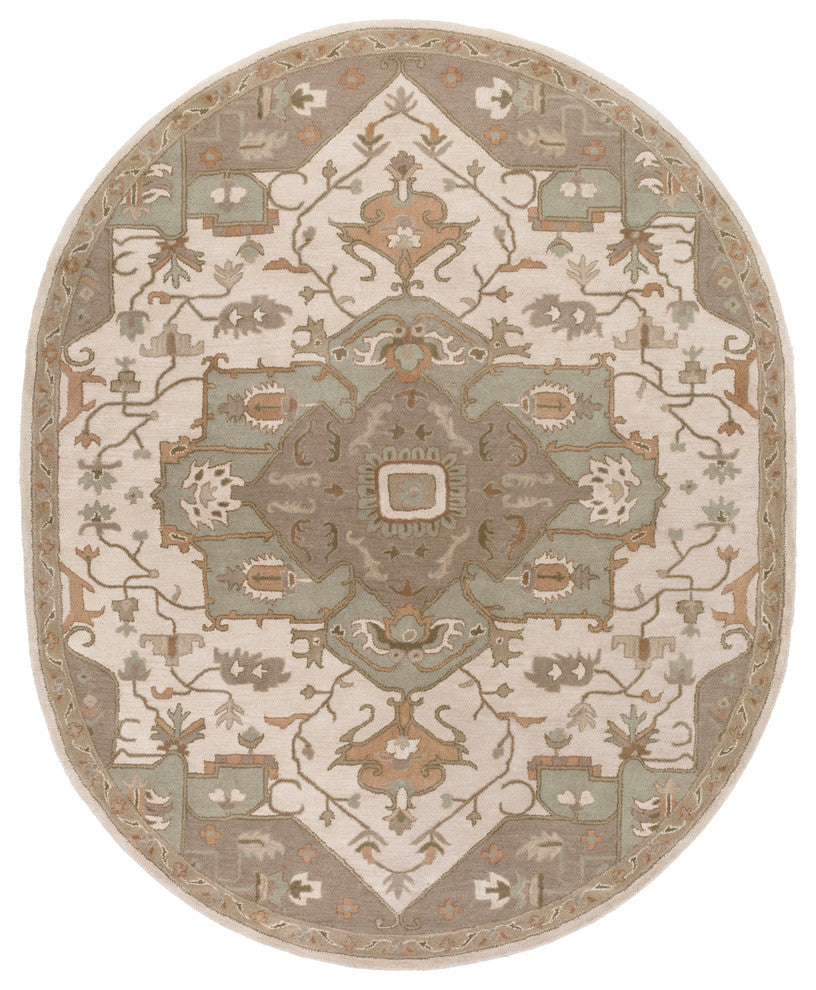 Caesar Area Rug, 6''x9'' Oval