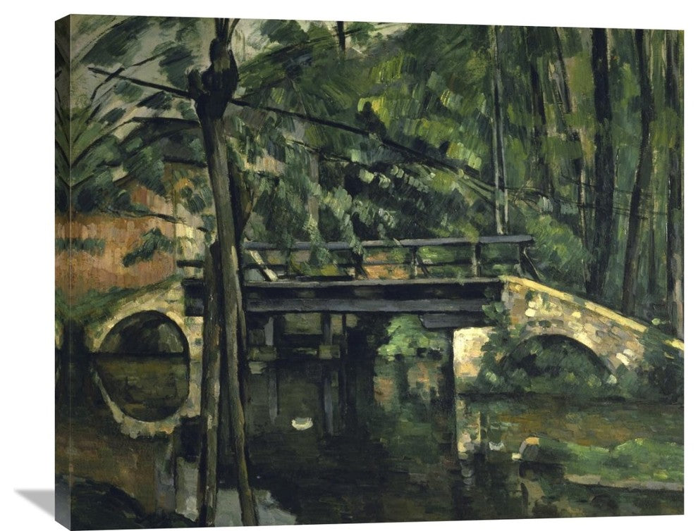 "The Bridge at Maincy (Le Pont de Maincy)" Artwork, 36"x29"