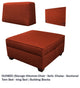 Duobed 24"x36" Storage Ottoman, Brick