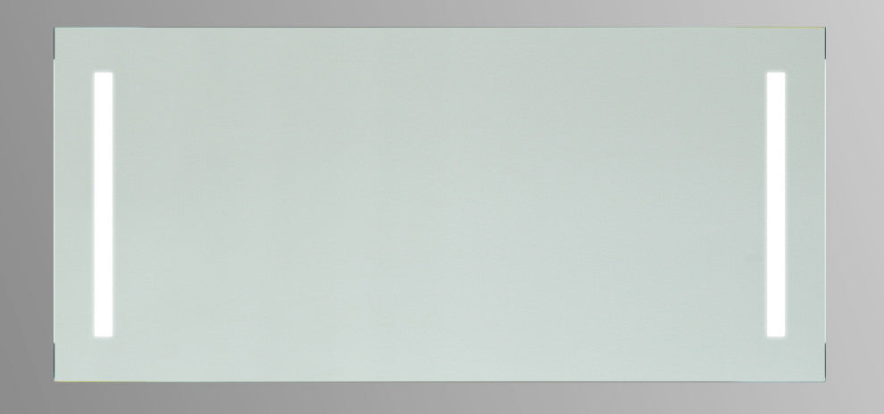 Vanity Art LED Lighted Bathroom Mirror With Rock Switch, 60"