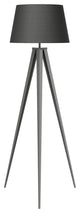 Amlight Berlin Tripod Floor Lamp With Metal Grey Tripod and Shade