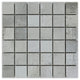 Silver Diamond Matte 2x2 Porcelain Mosaic
