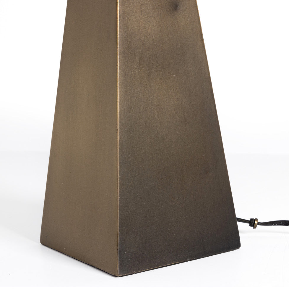 Leander Table Lamp-Dark Antique Brass