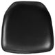 Hard Black Chiavari Cushion BH-BK-HARD-VYL-GG
