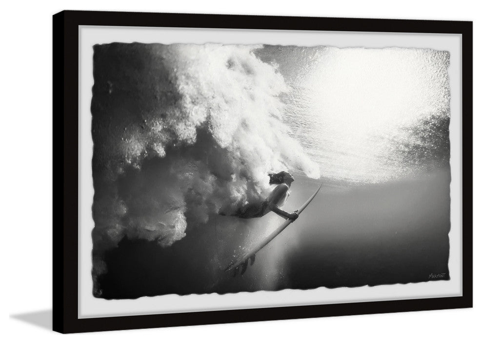 "Soak It All In" Framed Painting Print, 45x30