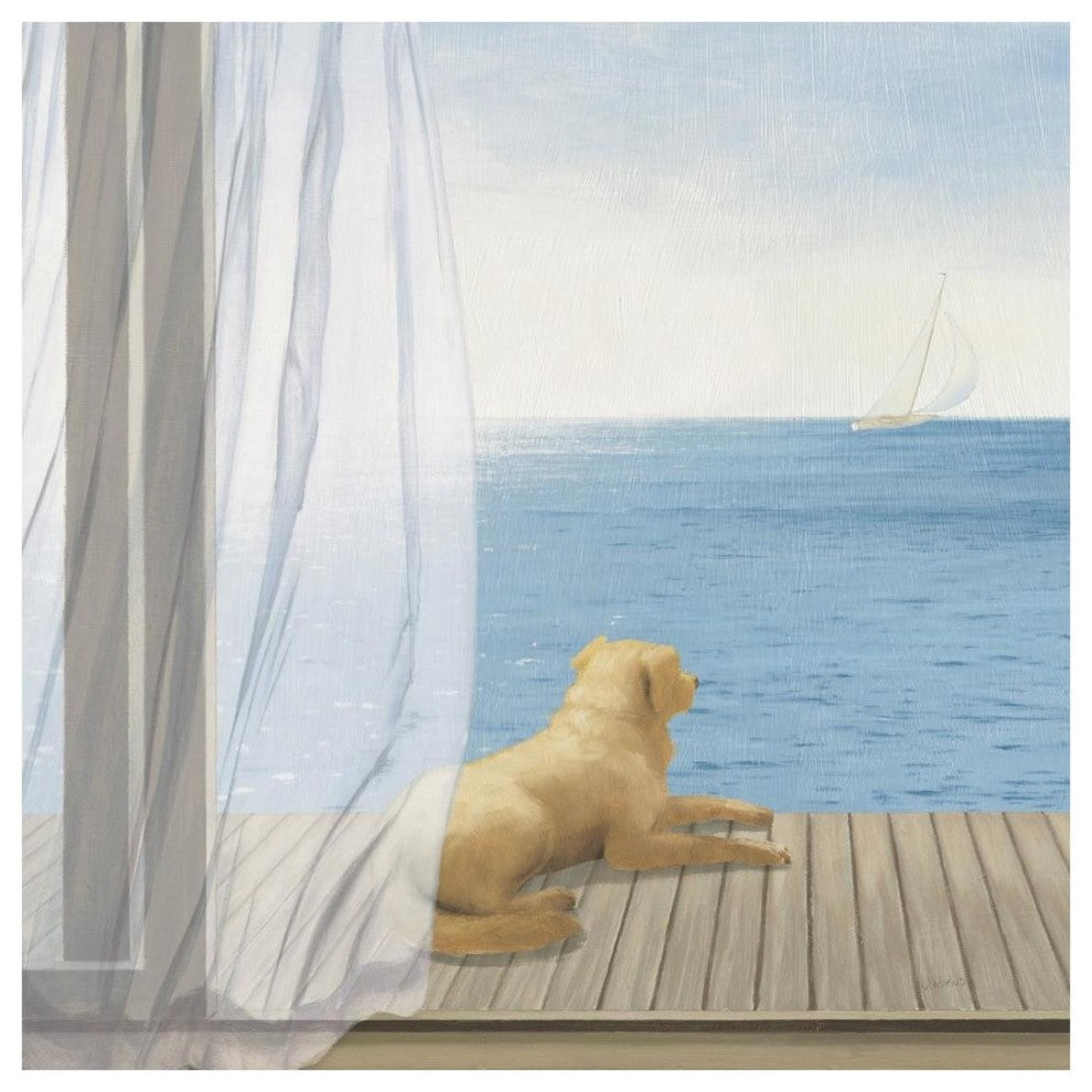 "Blue Breeze II" Digital Paper Print by James Wiens, 26"x26"