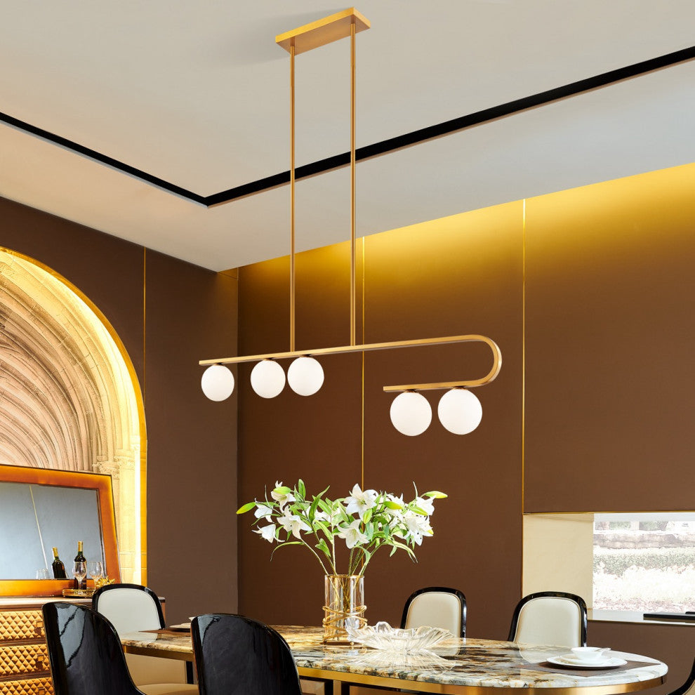 Anecdoche Dimmable Integrated LED Chandelier, Smart Dimmer Inluded