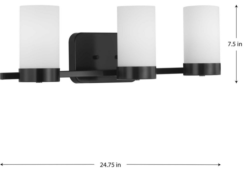 Elevate  Collection Three-Light Bath and Vanity