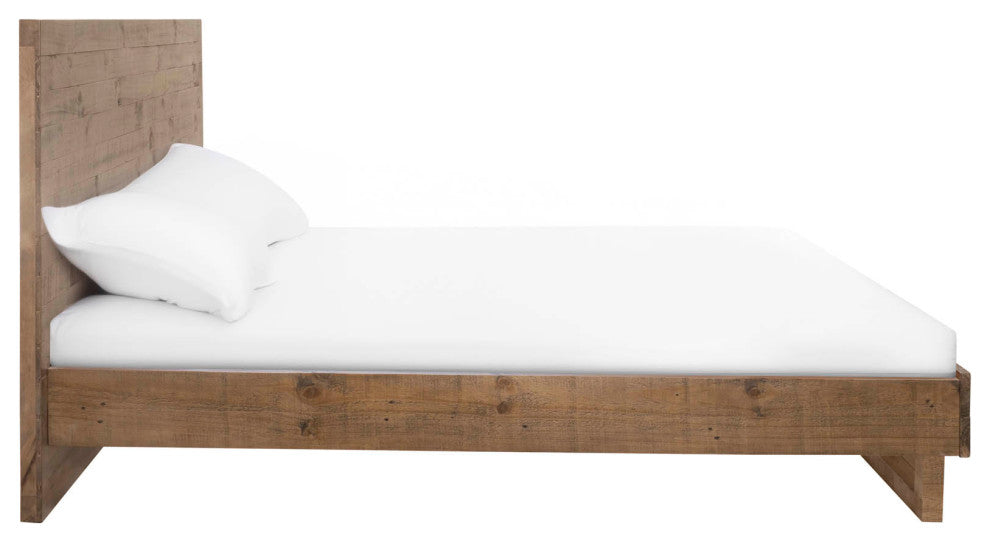 Nevada Bed, Dark Driftwood, Queen