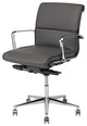 Modern Low Back Office Chair, Gray