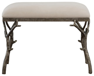 Uttermost Lismore Small Fabric Bench