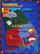 Kid Essentials Rug, State the Facts Rug, Georgia, 5'4"x7'8"