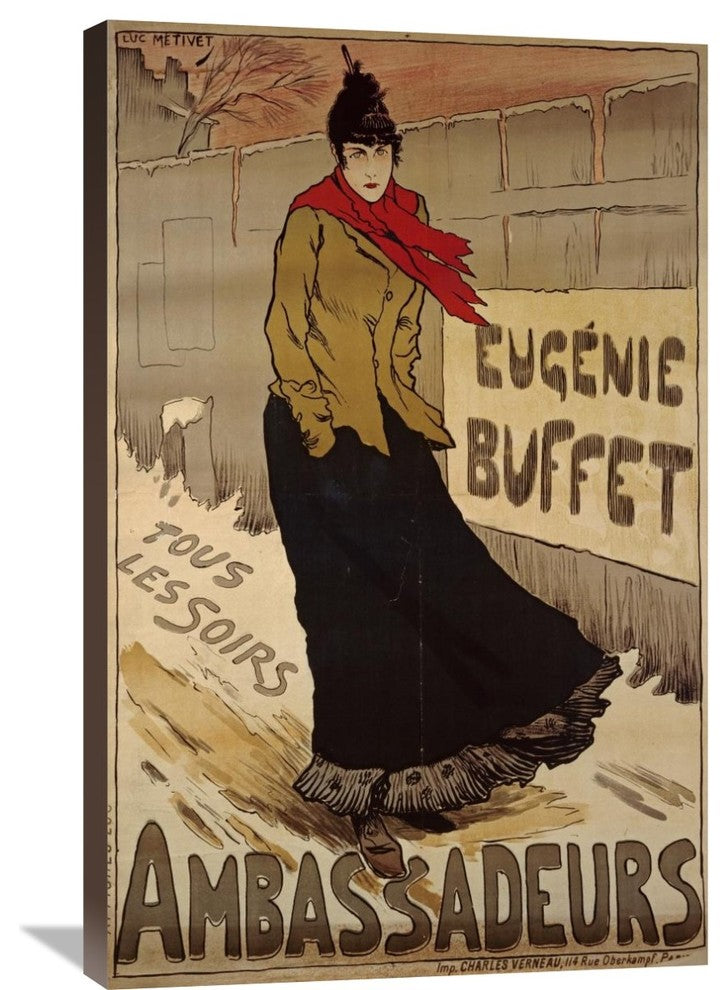 Ambassadeurs, Eugenie Buffet, 23"X36"
