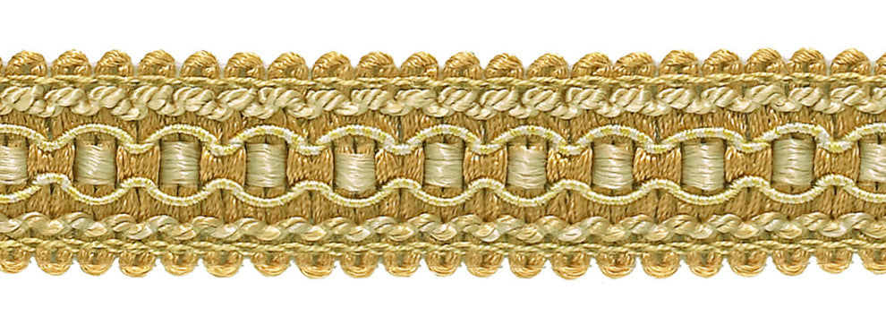 Gimp Braid Trim, Style# 0125IG, Color# 4975 - Rustic Gold [5 Yards]