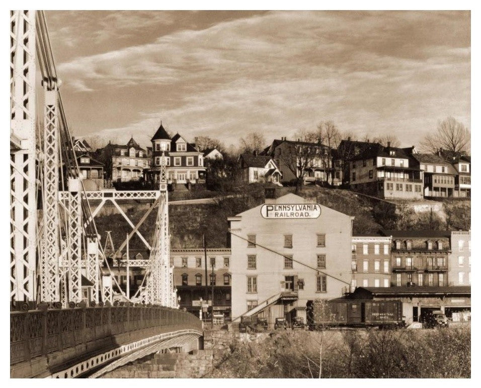 "Part of Phillipsburg, New Jersey, 1935" Print by Walker Evans, 24"x20"