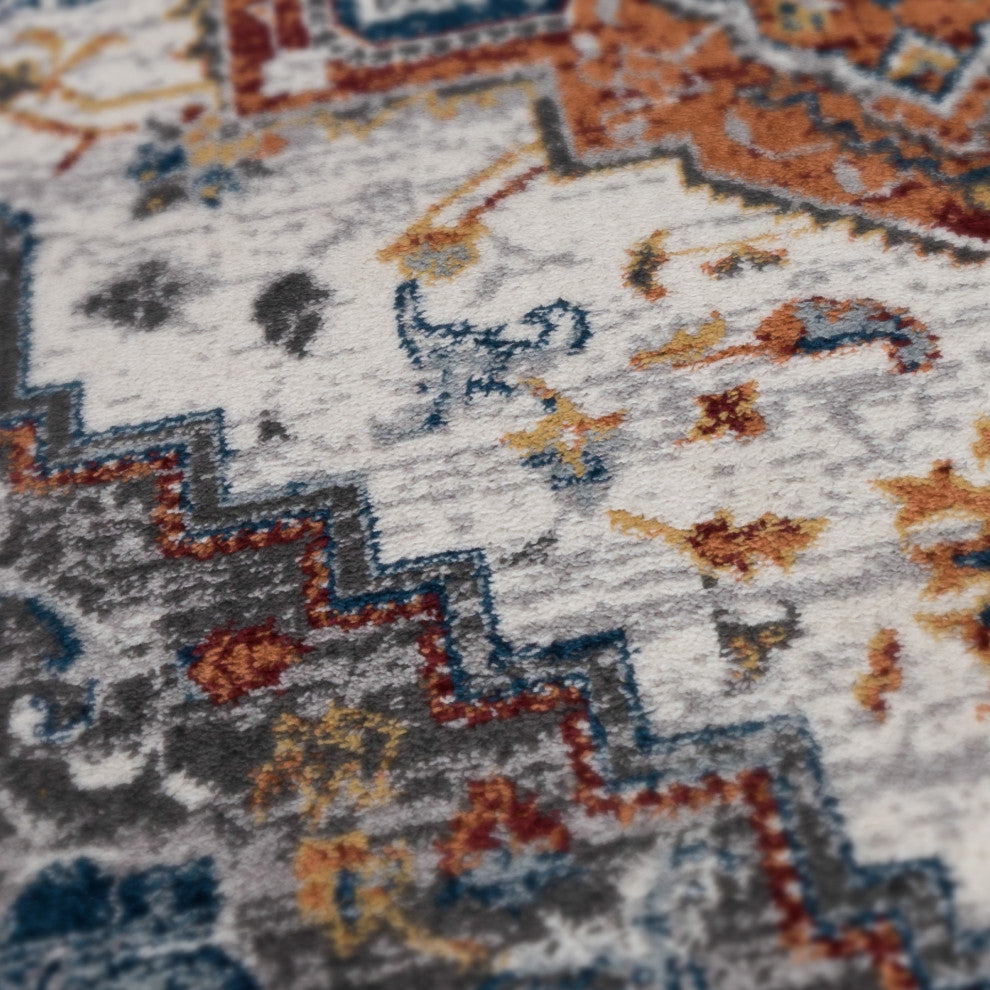 Alexandria Yana Power-Loomed Polypropylene Area Rug, Multi, 7'9"x9'9"