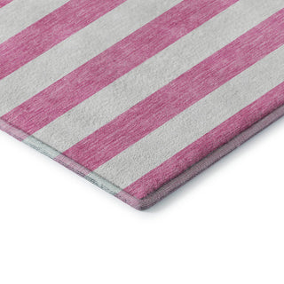 Premium Machine Washable Mayfield AMF528 Pink 8' x 8' Round Rug