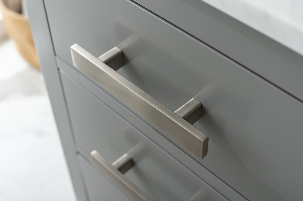 Valentino 54" Single Vanity, Gray