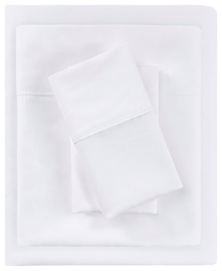 Beautyrest 1000 Thread Count Thermal Management Sheet Set, White, Cal King