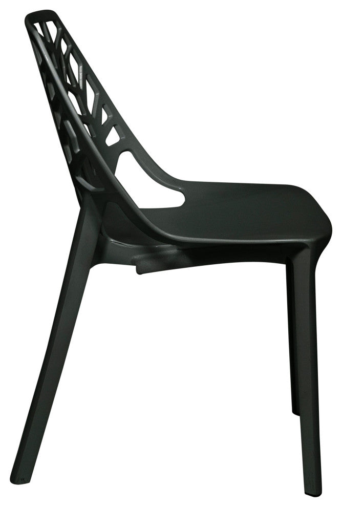 Leisuremod Modern Cornelia Dining Chair, Set of 2