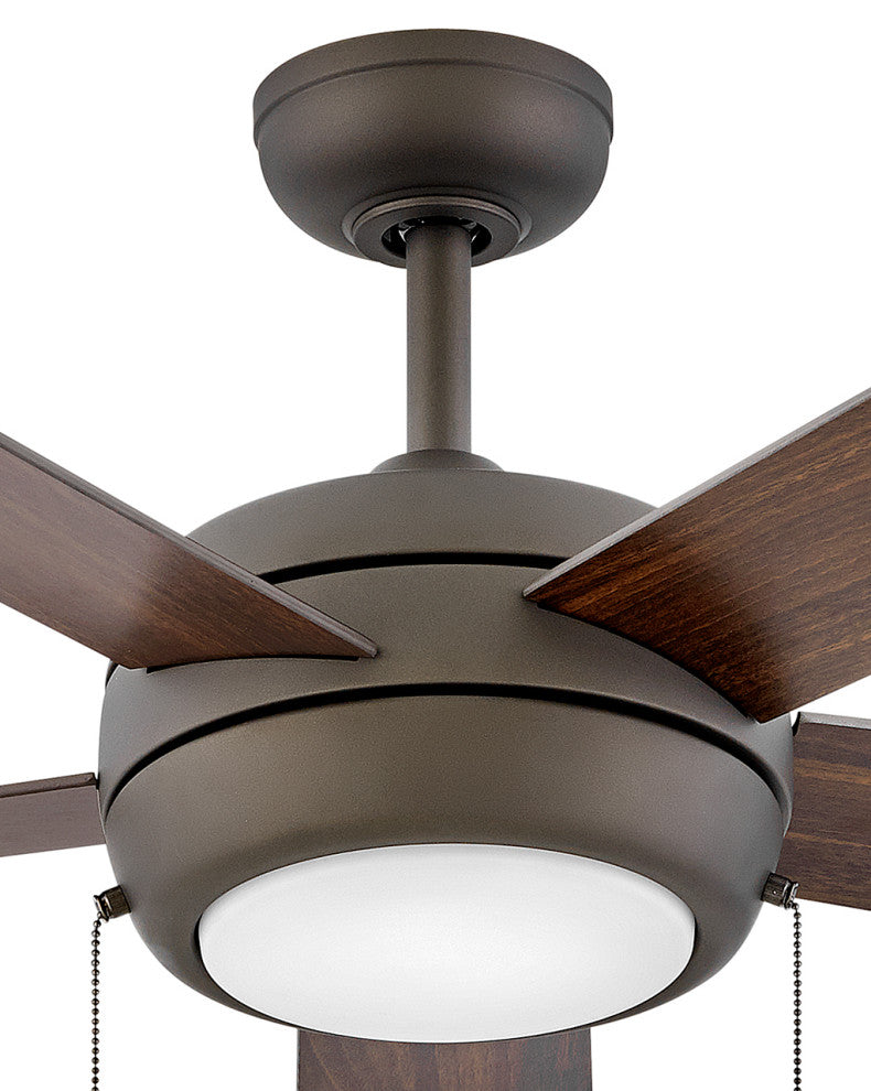 Hinkley Croft 42" Integrated LED Indoor Ceiling Fan, Metallic Matte Bronze