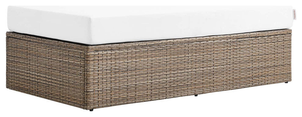 MODWAY Convene Outdoor Patio Outdoor Patio Rectangle Ottoman