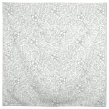 Doodle Flower Pattern Green 58x58 Tablecloth