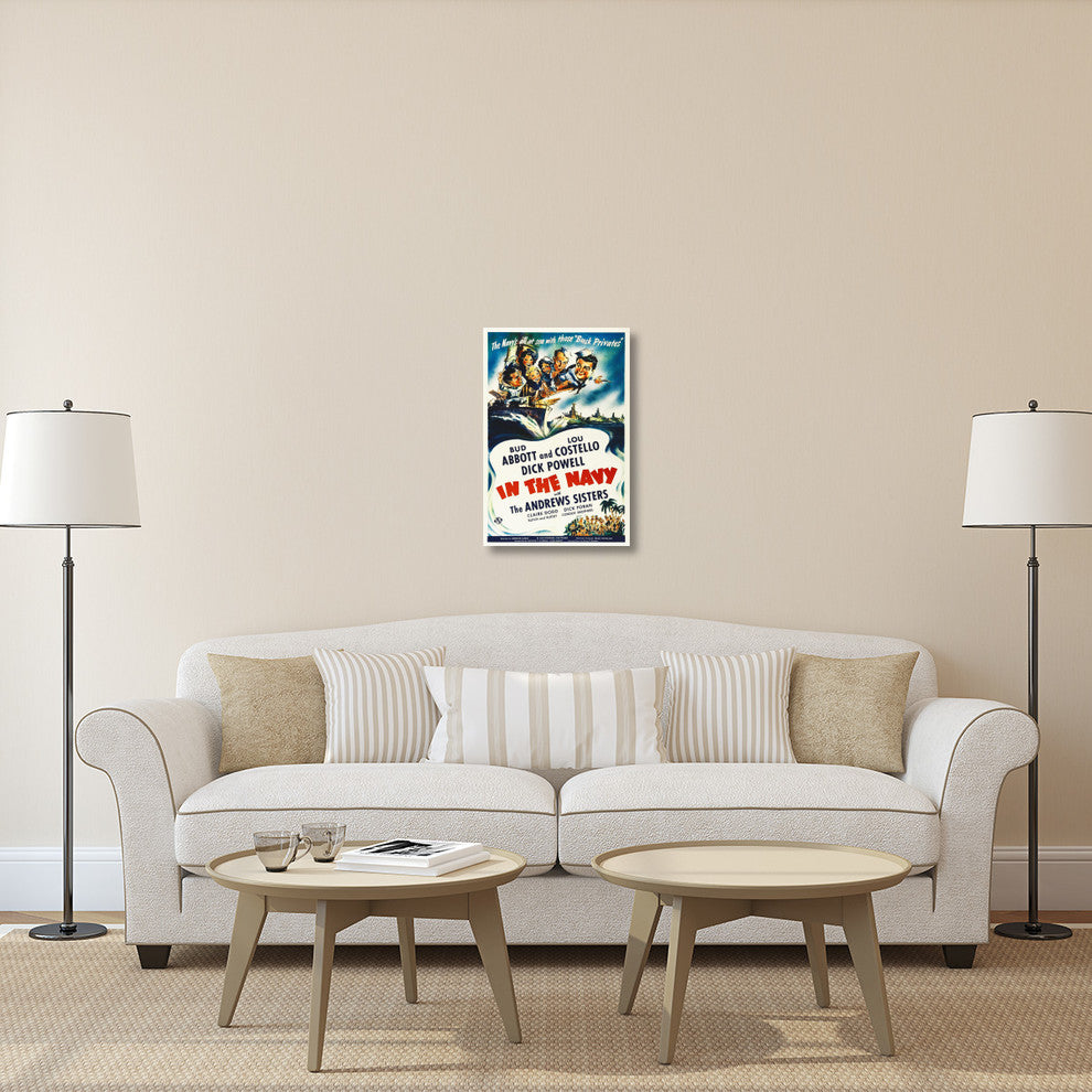 "Abbott & Costello - In The Navy" Canvas by Hollywood Photo Archive, 20x30"