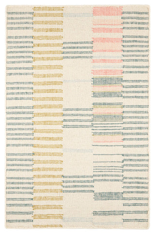 Dash & Albert Gemma Juniper Hand Loom Knotted Cotton Rug, Multi, 9' x 12'