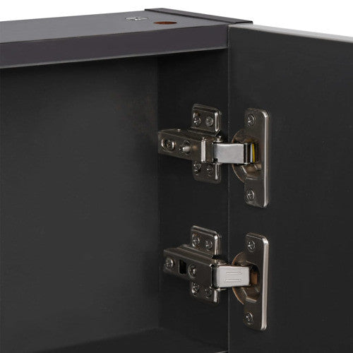 vidaXL Cabinet LED Lighted Bathroom Vanity Mirror Storage Medicine Cabinet