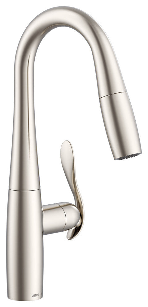 Selene Single Handle Pull-Down Prep Faucet Chrome, Stainless Steel
