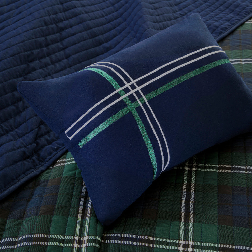 Mi Zone Microfiber Printed Quilt Set, Twin/Twin Xl