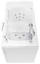 Ella Wheelchair Transfer 32"x52" Walk-In Bathtub,Outswing Door,Faucet,Dual Drain