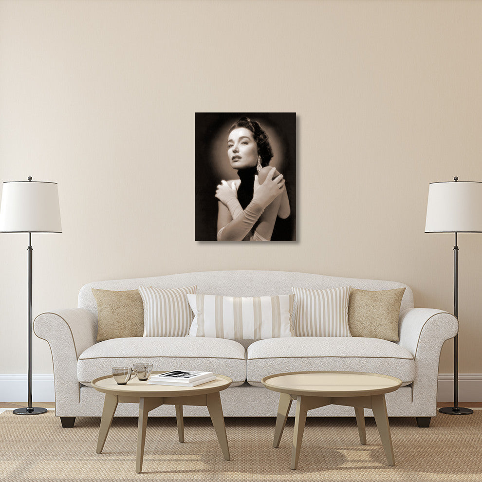"Julie Adams" Stretched Canvas Giclee by Hollywood Photo Archive, 32x40"