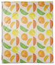 Citrus Fruit Pattern 50"x60" Coral Fleece Blanket