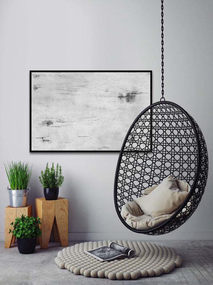 "Utter Brilliance" Floater Framed Painting Print on Canvas, 36x24