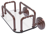Que New Wall Mounted Guest Towel Holder, Antique Copper