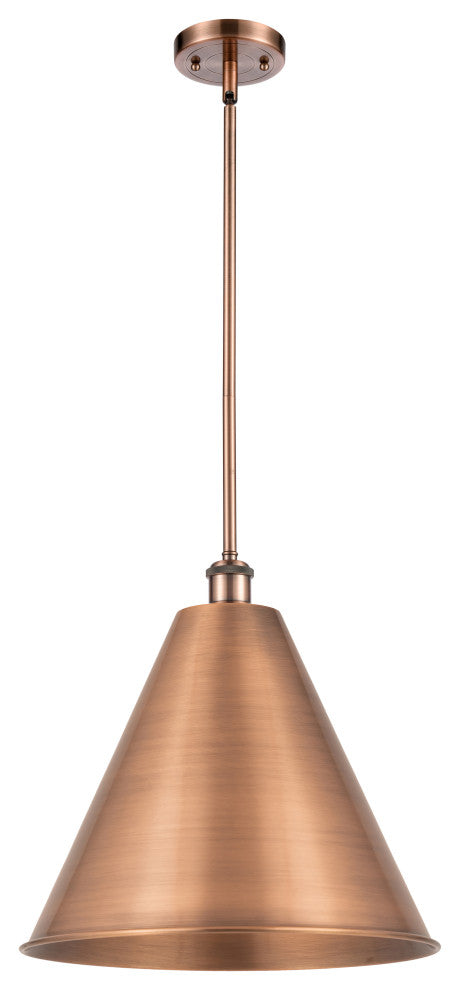 Ballston Cone Pendant, Antique Copper